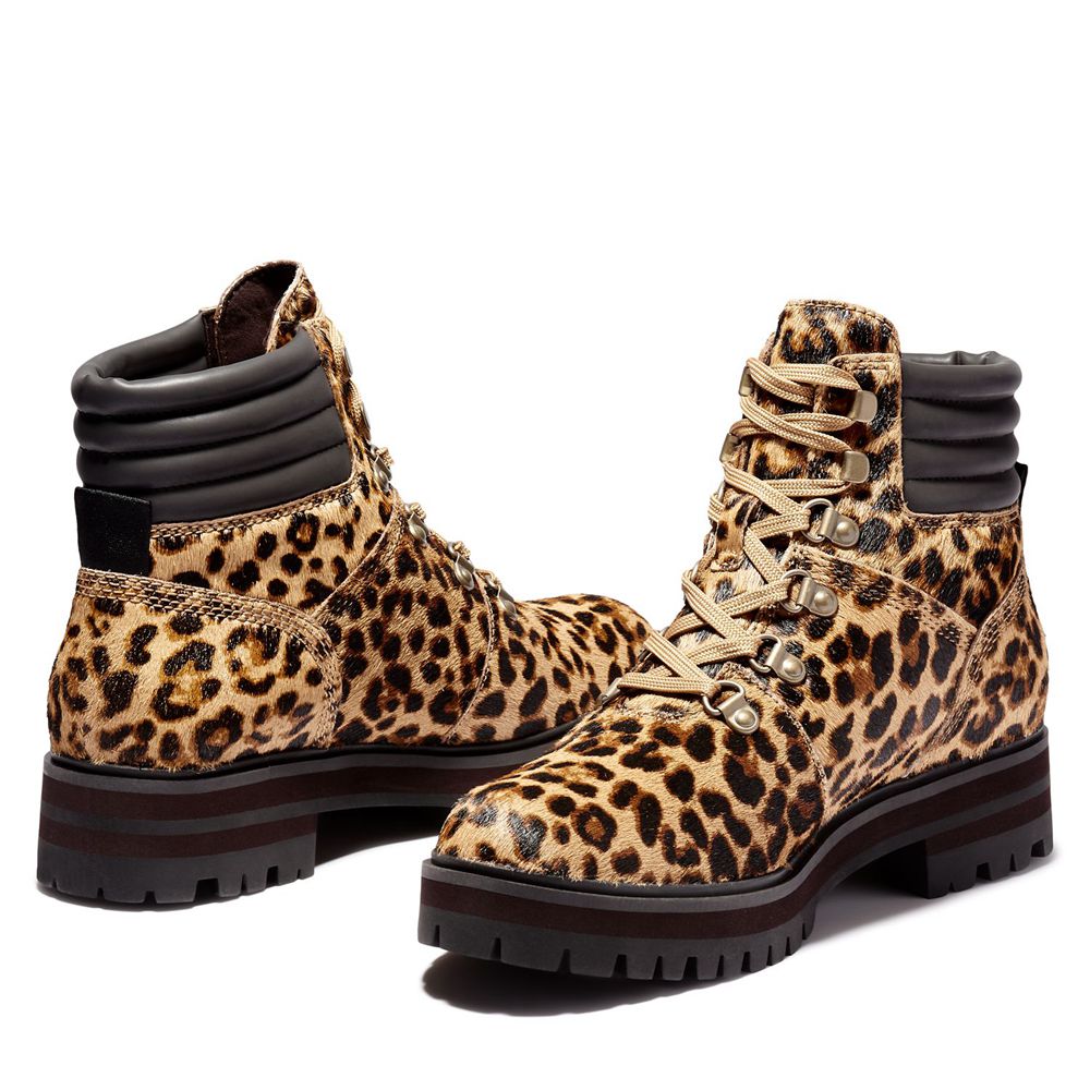 Botas Con Cordones Timberland Argentina Mujer - London Square - Marrones/Negras - VAZIUC-810